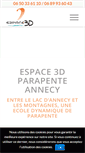 Mobile Screenshot of espace3d.fr
